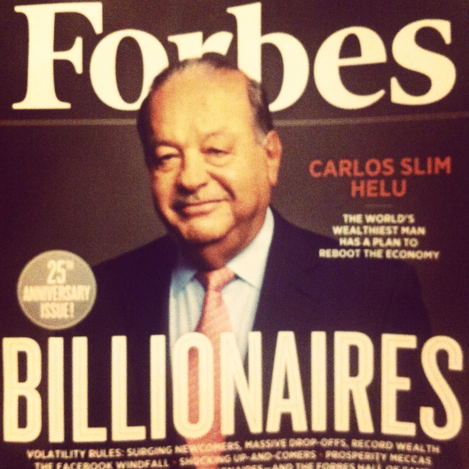 Carlos Slim Helu is the richest man in the world 